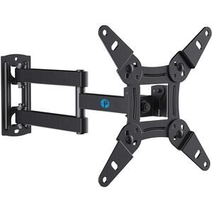 Full Motion Wall Mount Bracket Articulating Arms Swivel Tilt Ext up to 44 lbs